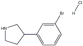 3-(3-BroMophenyl)pyrrolidine hcl CAS#: 1203681-69-9