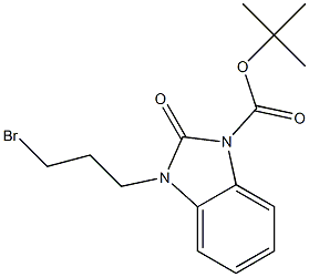 3-(3-BroMopropyl)-2,3-dihydro-2-oxo-1H-benziMidazole-1-carboxylic Acid 1,1-DiMethylethyl Ester CAS#: 1148017-48-4