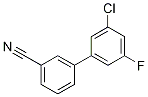 3-(3-Chloro-5-fluorophenyl)benzonitrile CAS#: 1345732-63-9
