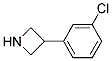 3-(3-Chlorophenyl)azetidine CAS#: 1203798-86-0