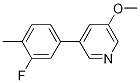 3-(3-Fluoro-4-Methylphenyl)-5-Methoxypyridine CAS#: 1373233-14-7