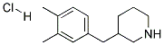 3-(3,4-DIMETHYL-BENZYL)-PIPERIDINE HYDROCHLORIDE CAS#: 1170373-42-8