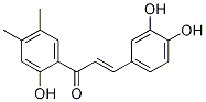 3-(3,4-Dihydroxyphenyl)-1-(2-hydroxy-4,5-diMethylphenyl)prop-2-en-1-one CAS#: 1313738-88-3