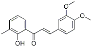 3-(3,4-diMethoxyphenyl)-1-(2-hydroxy-3-Methylphenyl)prop-2-en-1-one CAS#: 1313738-74-7