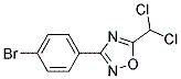 3-(4-Bromophenyl)-5-(dichloromethyl)-1,2,4-oxadiazole CAS#: 1133116-19-4