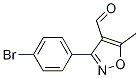 3-(4-Bromophenyl)-5-methylisoxazole-4-carboxaldehyde CAS#: 1119449-35-2
