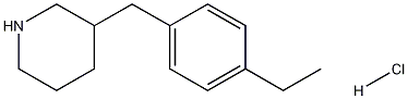 3-(4-Ethyl-benzyl)-piperidine hydrochloride CAS#: 1171904-91-8