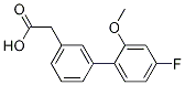 3-(4-Fluoro-2-methoxyphenyl)phenylacetic acid CAS#: 1345472-33-4