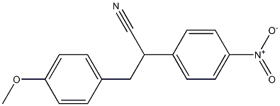 3-(4-Methoxyphenyl)-2-(4-nitrophenyl)propanenitrile CAS#: 1254177-50-8