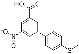 3-(4-Methylthiophenyl)-5-nitrobenzoic acid CAS#: 1261966-64-6
