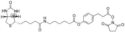 3-(4-(N-BIOTINOYL-6-AMINOCAPROYLOXY)PHENYL)PROPIONIC ACID, N-HYDROXYSUCCINIMIDE ESTER CAS#: 1322623-44-8