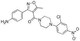 (3-(4-aMinophenyl)-5-Methylisoxazol-4-yl)(4-(2-chloro-4-nitrophenyl)piperazin-1-yl)Methanone CAS#: 1264870-22-5