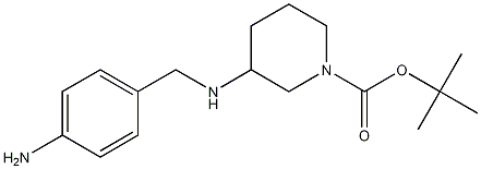 3-(4-aminobenzylamino)-piperidine-1-carboxylic acid tert-butyl ester CAS#: 1189105-72-3