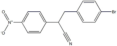 3-(4-broMophenyl)-2-(4-nitrophenyl)propanenitrile CAS#: 1254177-54-2