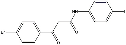 3-(4-bromophenyl)-N-(4-iodophenyl)-3-oxopropanamide CAS#: 1148041-59-1