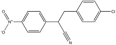 3-(4-chlorophenyl)-2-(4-nitrophenyl)propanenitrile CAS#: 1254177-53-1