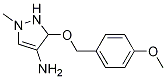 3-(4-methoxybenzyloxy)-1-methyl-2,3-dihydro-1H-pyrazol-4-amine CAS#: 1131604-84-6