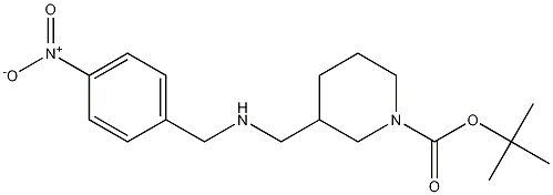 3-((4-nitrobenzylamino)methyl)piperidine-1-carboxylic acid tert-butyl ester CAS#: 1204809-97-1