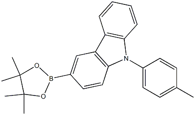 3-(4,4,5,5-tetramethyl-1,3,2-dioxaborolan-2-yl)-9-(p-tolyl)-9H-carbazole CAS#: 1345614-94-9