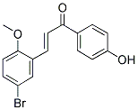 3-(5-BROMO-2-METHOXYPHENYL)-1-(4-HYDROXYPHENYL)-2-PROPEN-1-ONE CAS#: 1214751-07-1