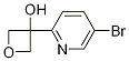 3-(5-BroMo-2-pyridinyl)-3-oxetanol CAS#: 1207758-80-2