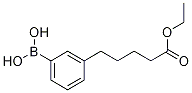 3-(5-Ethoxy-5-oxopentyl)phenylboronic acid CAS#: 1072946-57-6