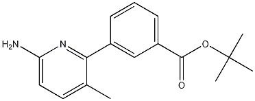 3-(6-Amino-3-methyl-pyridin-2-yl)-benzoicacidtert-butylester CAS#: 1083057-14-0