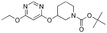 3-(6-Ethoxy-pyriMidin-4-yloxy)-piperidine-1-carboxylic acid tert-butyl ester CAS#: 1353955-56-2
