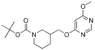 3-(6-Methoxy-pyriMidin-4-yloxyMethyl)-piperidine-1-carboxylic acid tert-butyl ester CAS#: 1353954-98-9