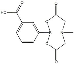 3-(6-Methyl-4,8-dioxo-1,3,6,2-dioxazaborocan-2-yl)benzoic acid CAS#: 1257651-53-8