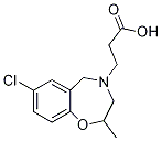 3-(7-chloro-2-methyl-2,3-dihydro-1,4-benzoxazepin-4(5H)-yl)propanoic acid CAS#: 1119452-95-7