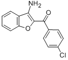 (3-AMINO-1-BENZOFURAN-2-YL)(4-CHLOROPHENYL)METHANONE CAS#: 70344-79-5
