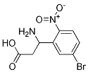3-AMino-3-(5-broMo-2-nitro-phenyl)-propionic acid CAS#: 1279820-11-9