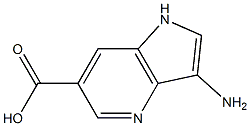 3-AMino-4-azaindole-6-carboxylic acid CAS#: 1190313-05-3