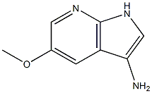 3-AMino-5-Methoxy-7-azaindole CAS#: 1190322-20-3