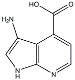 3-AMino-7-azaindole-4-carboxylic acid CAS#: 1190321-98-2