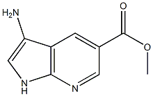 3-AMino-7-azaindole-5-carboxylic acid Methyl ester CAS#: 1190322-62-3