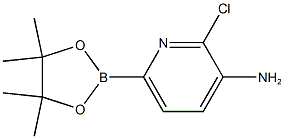 3-Amino-2-chloropyridine-6-boronic acid, pinacol ester CAS#: 1150561-74-2