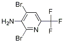 3-Amino-2,4-dibromo-6-(trifluoromethyl)pyridine CAS#: 1214365-67-9