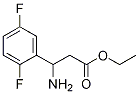 3-Amino-3-(2,5-difluoro-phenyl)-propionic acid ethyl ester CAS#: 1096828-54-4