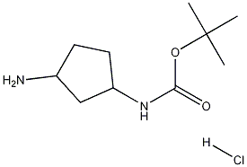 (3-Amino-cyclopentyl)-carbamicacidtert-butylesterhydrochloride CAS#: 1197239-37-4