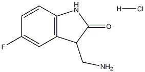 3-(Aminomethyl)-5-fluoro-1,3-dihydro-2H-indol-2-onehydrochloride CAS#: 1185369-69-0