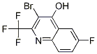 3-BROMO-6-FLUORO-2-(TRIFLUOROMETHYL)QUINOLIN-4-OL CAS#: 1072944-66-1