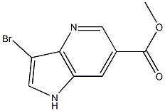 3-BroMo-4-azaindole-6-carboxylic acid Methyl ester CAS#: 1190312-64-1