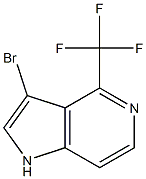 3-BroMo-4-(trifluoroMethyl)-5-azaindole CAS#: 1190322-09-8