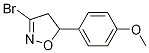 3-BroMo-5-(4-Methoxyphenyl)-4,5-dihydro-isoxazole CAS#: 1120215-02-2