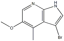3-BroMo-5-Methoxy-4-Methyl-7-azaindole CAS#: 1190321-09-5