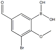 3-BroMo-5-forMyl-2-Methoxyphenylboronic acid CAS#: 1072951-80-4