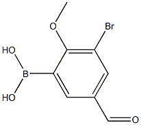 (3-BroMo-5-forMyl-2-Methoxyphenyl)boronic acid CAS#: 1072951-80-4