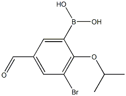(3-BroMo-5-forMyl-2-isopropoxyphenyl)boronic acid CAS#: 1072951-86-0